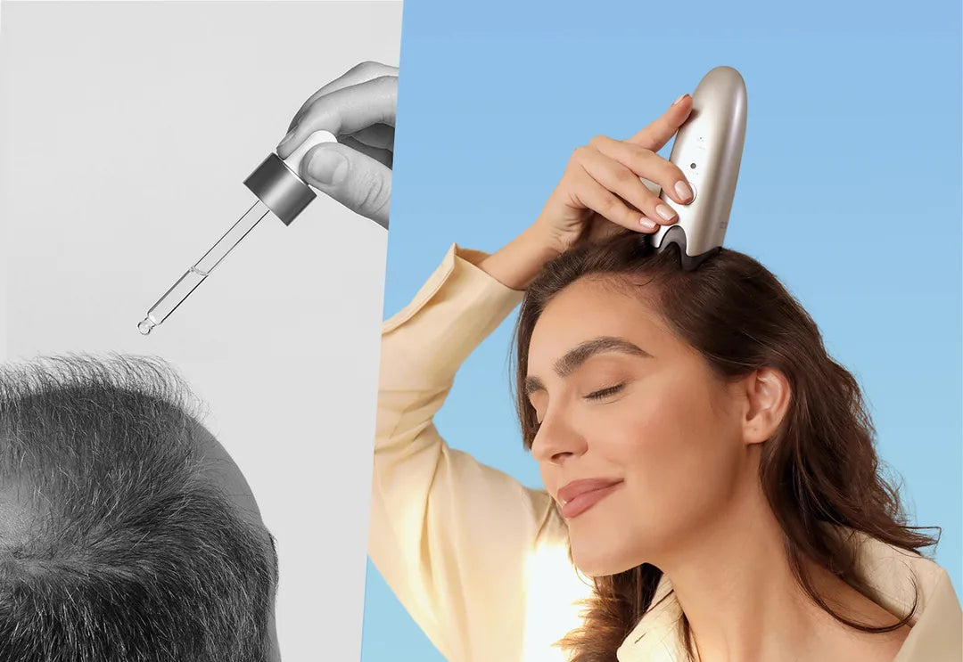 Comparison of Rootique DUO applicator and traditional serum dropper for scalp treatment